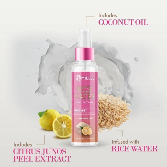 Bundle for all Rice Water Collection Shine Mist and Moisturizing Milk Set - Pink - Picture 2 of 5